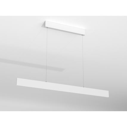 Immax NEO 07075L-LED Lámpara colgante regulable con cable LISTON blanca LED/18W/230V Tuya + mando a distancia