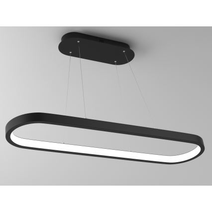 Immax NEO 07078L - Lámpara colgante LED regulable con cable HIPODROMO LED/66W/230V Tuya + mando a distancia