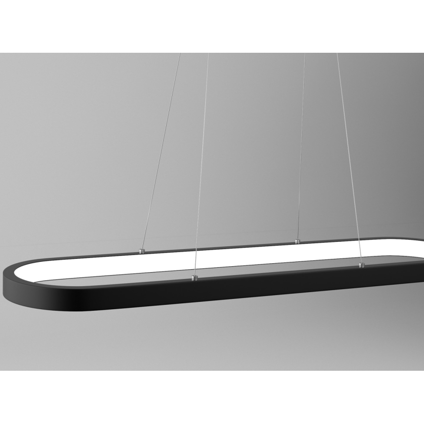 Immax NEO 07078L - Lámpara colgante LED regulable con cable HIPODROMO LED/66W/230V Tuya + mando a distancia