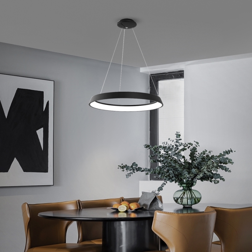 Immax NEO 07080L - Lámpara colgante LED regulable en cable LIMITADO LED/39W/230V 60 cm Tuya + mando a distancia