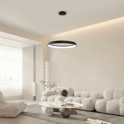 Immax NEO 07080L - Lámpara colgante LED regulable en cable LIMITADO LED/39W/230V 60 cm Tuya + mando a distancia