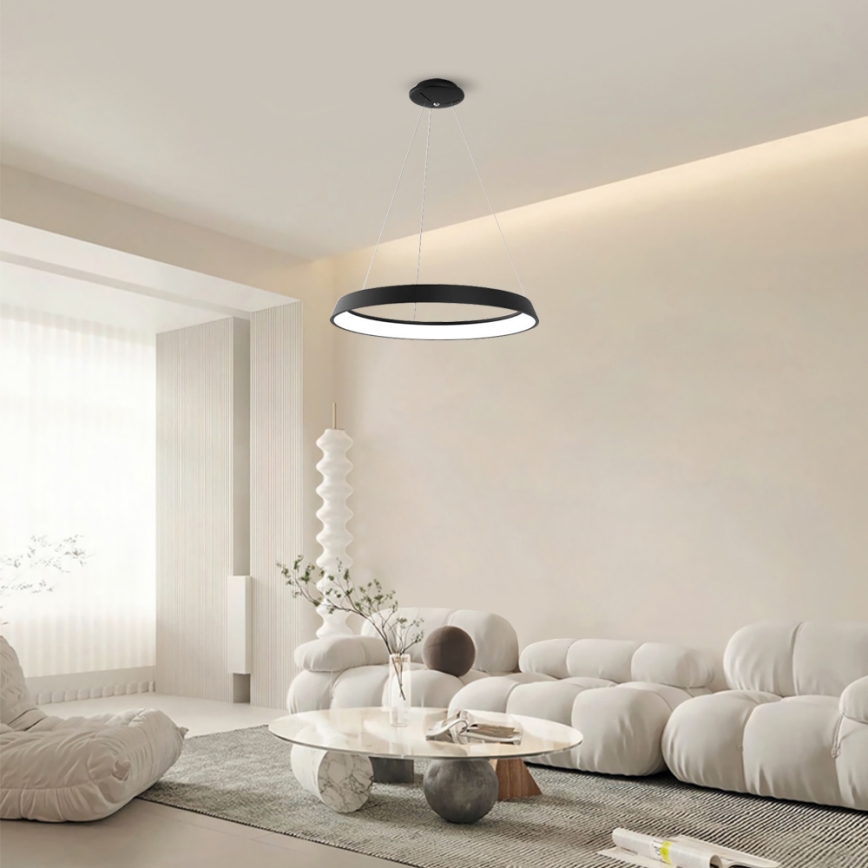 Immax NEO 07080L - Lámpara colgante LED regulable en cable LIMITADO LED/39W/230V 60 cm Tuya + mando a distancia