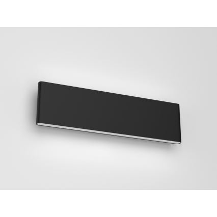 Immax NEO 07086L - Lámpara de pared LED regulable LISTON LED/8W/230V negra Tuya + mando a distancia