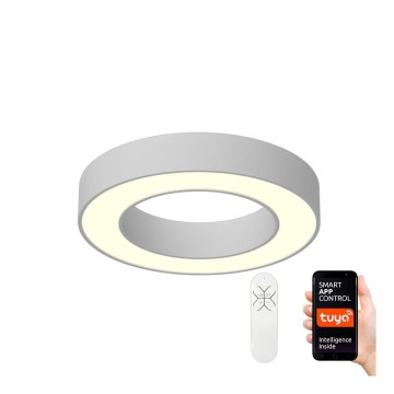 Immax NEO 07095L - Lámpara de techo LED regulable PASTEL LED/52W/230V 60 cm Tuya + mando a distancia