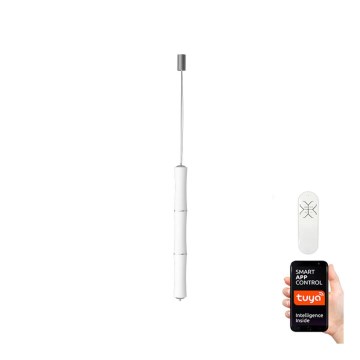 Immax NEO 07104L - Lámpara colgante regulable LED con cable BAMBOOS LED/45W/230V 135 cm Tuya + mando a distancia