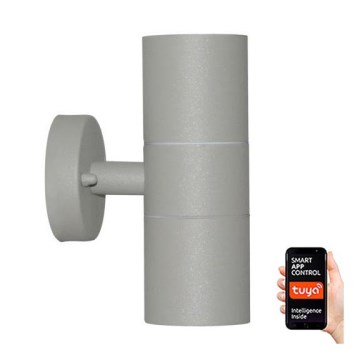Immax NEO 07121B - LED RGB Lámpara regulable PARED 2xGU10/3,5W/230V IP65 Tuya