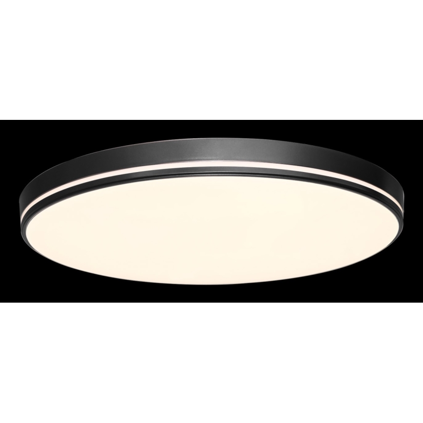 Immax NEO 07148-B40 - Lámpara de techo LED regulable NEO LITE AREAS LED/24W/230V Tuya Wi-Fi negra + mando a distancia