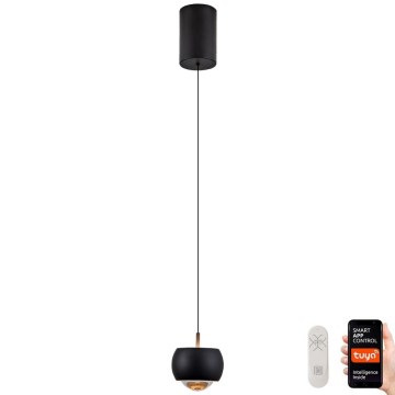 Immax NEO 07219L - Lámpara de araña LED regulable DORMINE LED/6W/230V mate negro Tuya + control remoto