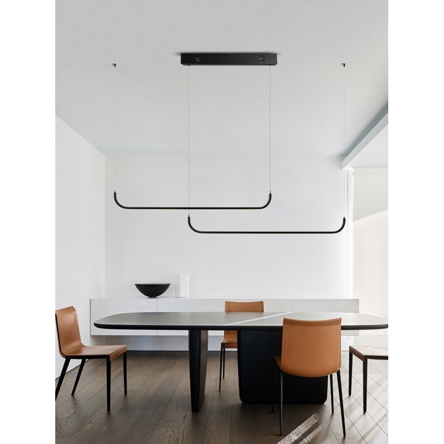 Immax NEO 07222L - Lámpara de araña LED regulable en cadena NEO LITE PATTINI LED/56W/230V 2700-6500K Wi-Fi Tuya + mando a distancia