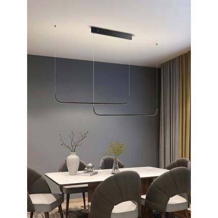 Immax NEO 07222L - Lámpara de araña LED regulable en cadena NEO LITE PATTINI LED/56W/230V 2700-6500K Wi-Fi Tuya + mando a distancia