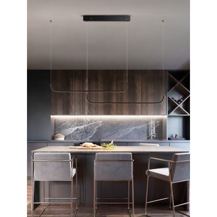 Immax NEO 07222L - Lámpara de araña LED regulable en cadena NEO LITE PATTINI LED/56W/230V 2700-6500K Wi-Fi Tuya + mando a distancia