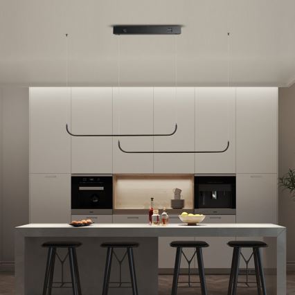 Immax NEO 07222L - Lámpara de araña LED regulable en cadena NEO LITE PATTINI LED/56W/230V 2700-6500K Wi-Fi Tuya + mando a distancia