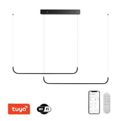 Immax NEO 07222L - Lámpara de araña LED regulable en cadena NEO LITE PATTINI LED/56W/230V 2700-6500K Wi-Fi Tuya + mando a distancia