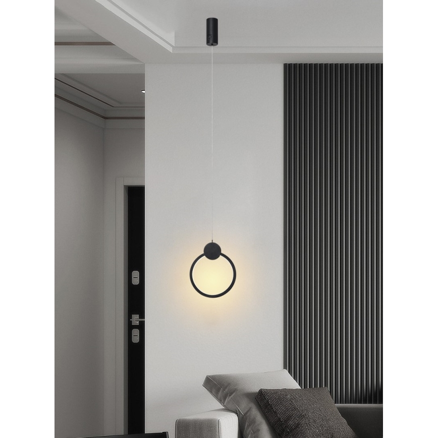 Immax NEO 07233L - Lámpara de araña LED regulable NEO LITE OVALE LED/18W/230V Wi-Fi Tuya 2700-6500K + control remoto