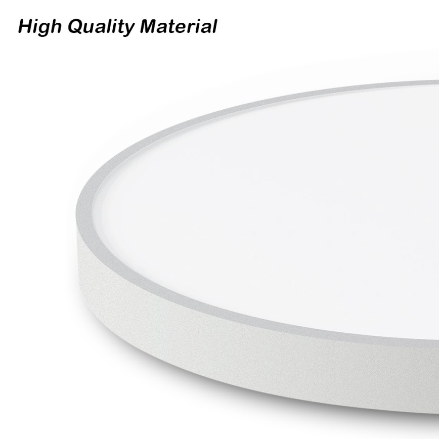 Immax NEO 07253L - Plafón LED regulable NEO LITE SEMPLICI LED/60W/230V 3000-6000K Wi-Fi Tuya blanco + control remoto