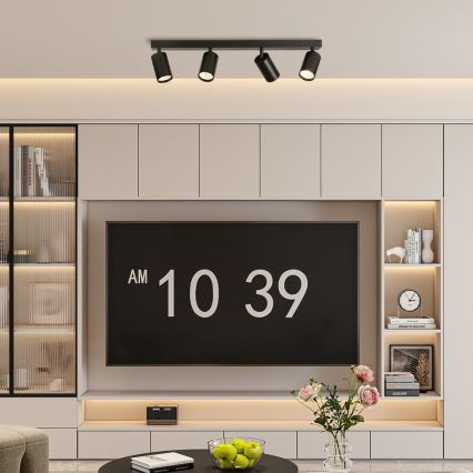 Immax NEO 07264W - LED RGB+CCT Foco regulable NEO LITE PUNTO 4xGU10/6W/230V Wi-Fi Tuya