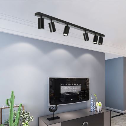 Immax NEO 07268W - LED RGB+CCT Foco regulable NEO LITE PUNTO 6xGU10/6W/230V Wi-Fi Tuya