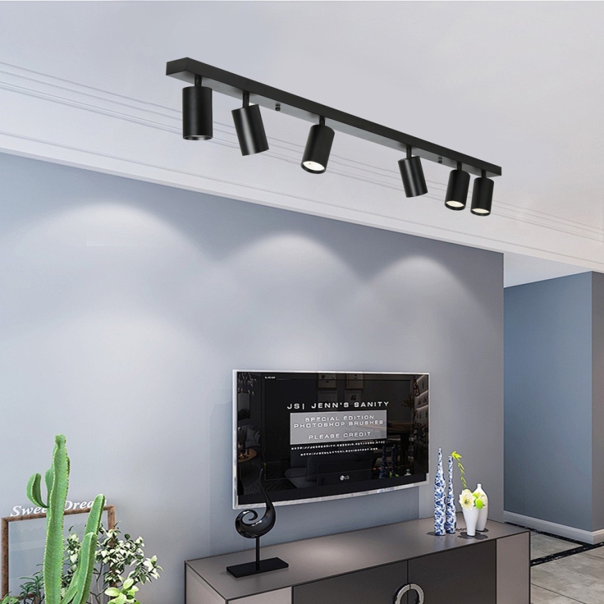 Immax NEO 07268W - LED RGB+CCT Foco regulable NEO LITE PUNTO 6xGU10/6W/230V Wi-Fi Tuya