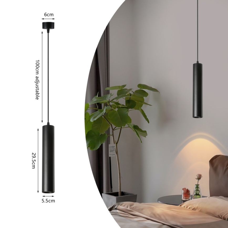 Immax NEO 07270W - LED RGB+CCT Lámpara colgante regulable NEO LITE PUNTO 1xGU10/6W/230V Wi-Fi Tuya