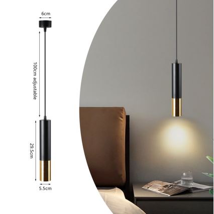 Immax NEO 07273Z - LED RGB+CCT Lámpara colgante regulable NEO PUNTO 1xGU10/4,8W/230V Tuya