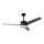 Immax NEO 07285L - Ventilador de techo LED+CCT regulable VARIABLE LED/24W/230V 3000/4000/6000K Wi-Fi Tuya Ø 132 cm + mando a distancia