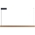 Immax NEO 07303L - Lámpara colgante LED regulable sobre cable MADEIRA LED/26W/230V Wi-Fi Tuya 122 cm roble + mando a distancia