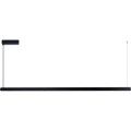 Immax NEO 07308L - Lámpara colgante LED regulable con cable MADEIRA LED/44W/230V Wi-Fi Tuya 202 cm negro + mando a distancia