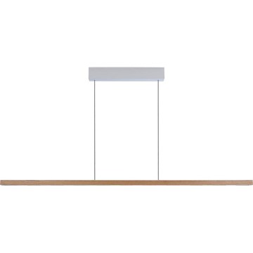 Immax NEO 07310L - Lámpara colgante LED regulable suspendida por cable con sensor MADEIRA LED/37 W/230 V, 157 cm, fresno