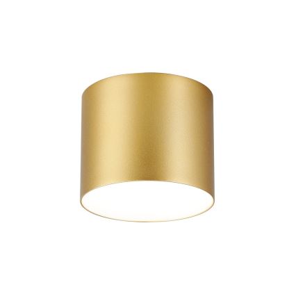 Immax NEO 07317L - Luminaria de techo LED regulable RONDATE LED/18W/230V Ø 11,5 cm Wi-Fi Tuya dorada