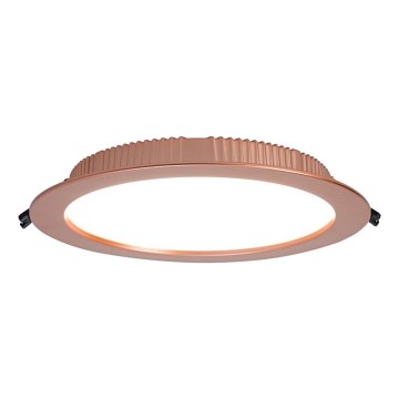 Immax NEO 07331L - Downlight empotrado LED regulable DOWN LED/36W/230V Wi-Fi Tuya Ø 23 cm oro rosa