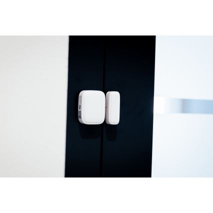 Immax NEO 07511L - SET 2x Sensor magnético para ventanas y puertas SMART 1xCR2032 Zigbee Tuya