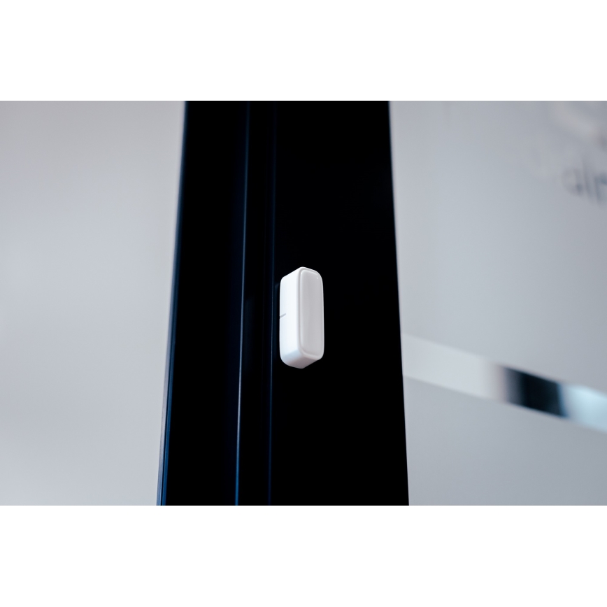 Immax NEO 07511L - SET 2x Sensor magnético para ventanas y puertas SMART 1xCR2032 Zigbee Tuya