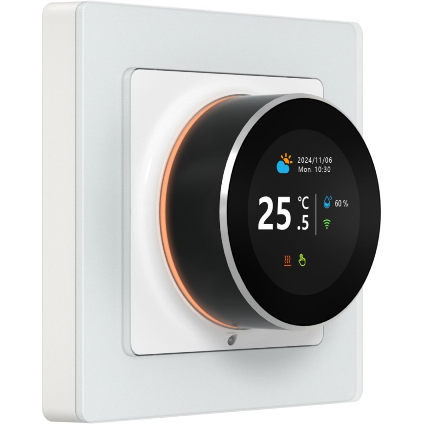 Immax NEO 07534L - Termostato para calefacción por suelo radiante inteligente 230V/3A Wi‑Fi Tuya