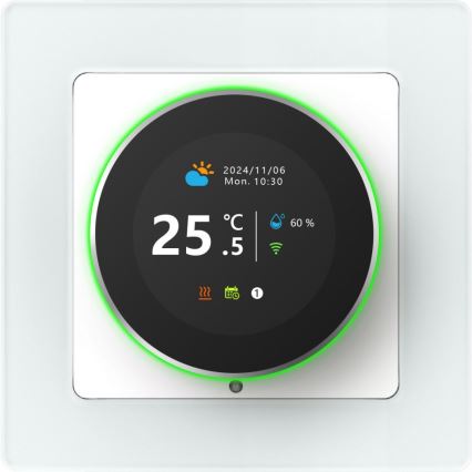 Immax NEO 07534L - Termostato para calefacción por suelo radiante inteligente 230V/3A Wi‑Fi Tuya