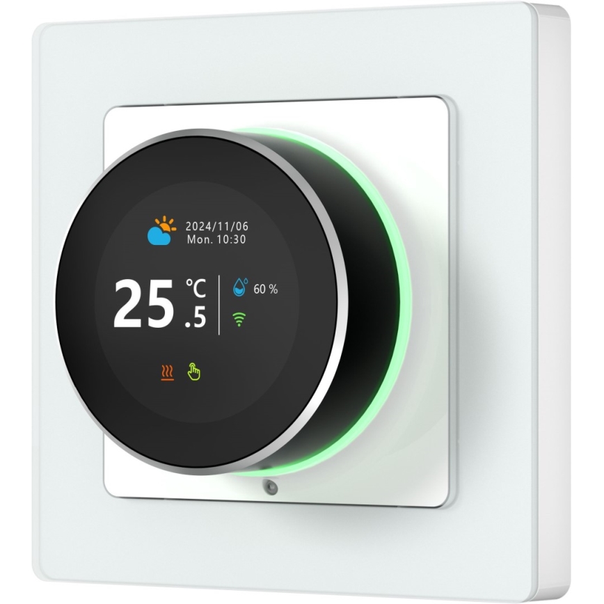 Immax NEO 07534L - Termostato para calefacción por suelo radiante inteligente 230V/3A Wi‑Fi Tuya