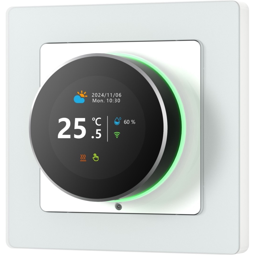 Immax NEO 07534L - Termostato para calefacción por suelo radiante inteligente 230V/3A Wi‑Fi Tuya