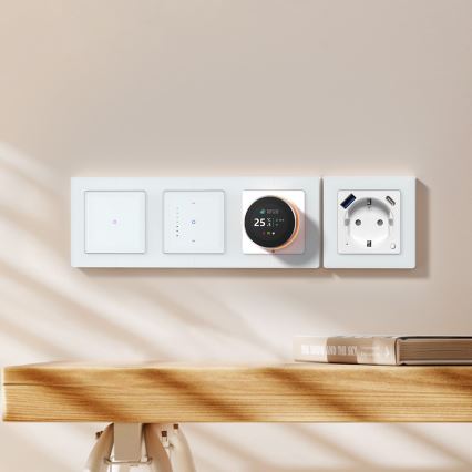 Immax NEO 07540L - Interruptor inteligente para el control de persianas y estores 230V Wi-Fi Tuya