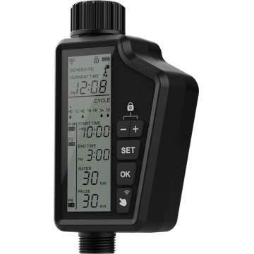 Immax NEO 07556L - Válvula de riego 4xAA IP65 Wi-Fi Tuya