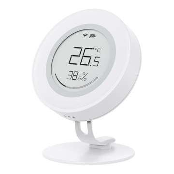 Immax NEO 07557L - Sensor inteligente de temperatura y humedad 1xCR2430 Tuya