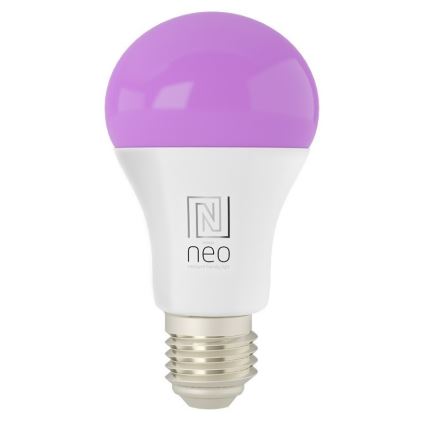 Immax NEO 07712CDO - JUEGO 3x LED RGB+CCT Bombilla regulable E27/9W/230V Wi-Fi Tuya + mando a distancia