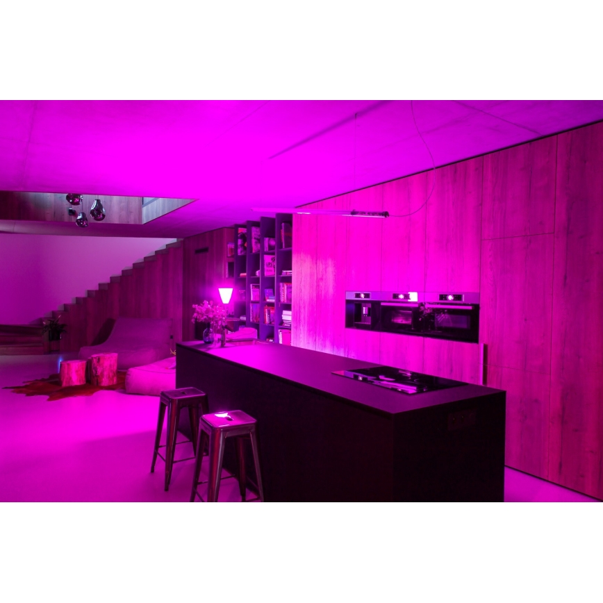 Immax NEO 07712L - LED RGB+CCT Bombilla regulable NEO LITE Inteligente E27/9W/230V Wi-Fi Tuya 2200 - 6500K