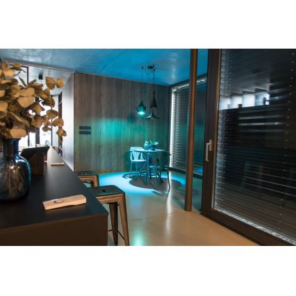 Immax NEO 07716L - LED RGB+CCT Bombilla regulable E14/5,5W/230V 2700K Wi-Fi Tuya