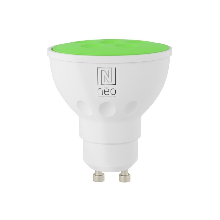 Immax NEO 07724C - SET 3x LED RGB+CCT Bombilla regulable GU10/4,8W/230V 2700K Wi-Fi Tuya