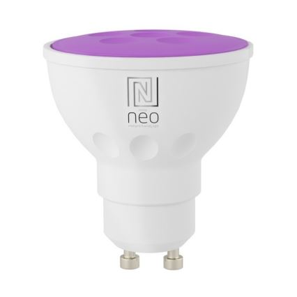 Immax NEO 07724C - SET 3x LED RGB+CCT Bombilla regulable GU10/4,8W/230V 2700K Wi-Fi Tuya