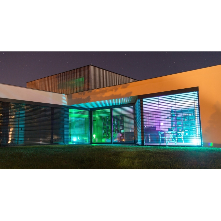 Immax NEO 07724L - LED RGB+CCT Bombilla regulable GU10/4,8W/230V 2700K Wi-Fi Tuya