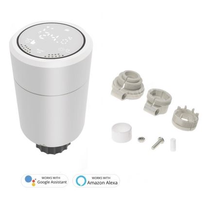 Immax NEO 07732A - SET 3x Cabezal termostático 2xAA/3V Tuya