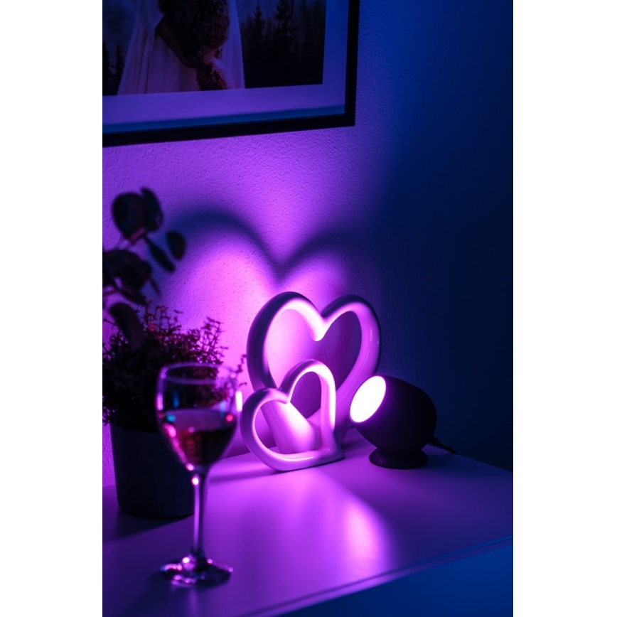 Immax NEO 07739L - Lámpara de mesa LED RGB+CCT regulable ATMOSPHERE LED/3W/5V Wi-Fi Tuya