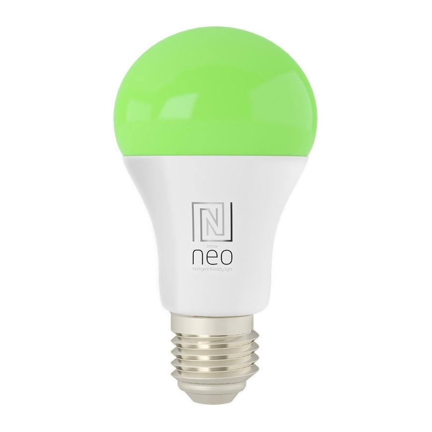 Immax NEO 07743L - Bombilla LED RGB+CCT regulable E27/11W/230V 2700-6500K Tuya