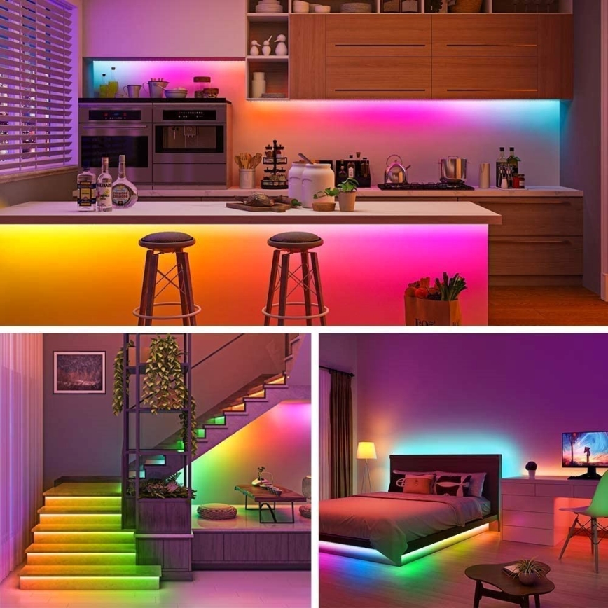 Immax NEO 07790L - Tira LED RGB+CCT regulable NEO SMART LED/15W/230V 3m IP65 Wi-Fi Tuya