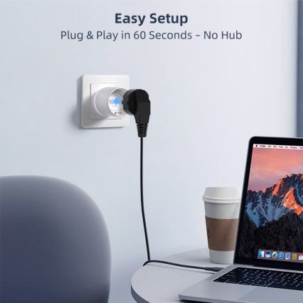 Immax NEO 07812L - Enchufe inteligente E 3500W Wi-Fi